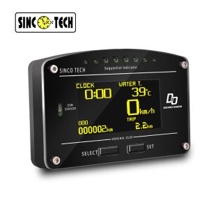 Quality Sinco Tech Do922 Multimeter Auto Water Temperature Race Car Dashboard Display Monitor wholesale