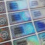 OEM Laser Sticker Paper Holographic Packaging Label Paper ROHS