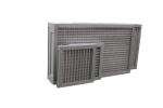 Silver Corrugated Aluminum Nets Air Filter Carton Packaging
