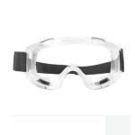 Full View Frame Safety Protective Goggle Clear Black Fog Resistant UV Protection