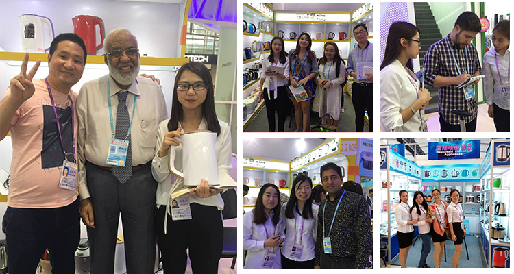 Wholesale household good polish stainless steel electric kettle