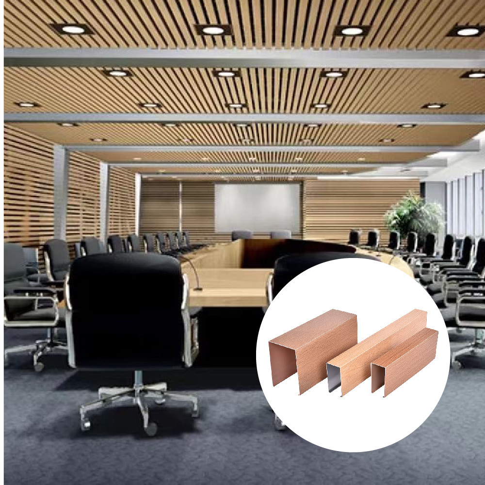 Customized Aluminium Ceiling Tile , Artistic Ceiling Tiles For Modern Buildings