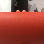 Red Leather Grain Effect Tgic Powder Coat Outdoor Polyester Powder Coating