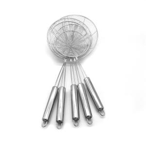 Quality Household Kitchen 12cm Stainless Steel Fine Mesh Strainer wholesale