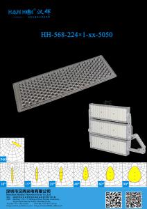 Quality 224×1 LED Lens 5050 LDEs 602×186mm High Power Environment-Friendly For Stadium Lighting wholesale