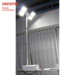 fire truck mounted pneumatic telescopic mast, vehicle roof mount mast light