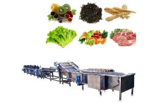 Quality High Pressure Vegetable Bubble Washing Machine For Cleaning wholesale