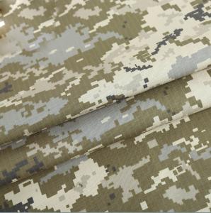 Quality Military Camo Material Polyester Cotton Blended Ukrainian Army Tent Fabric wholesale
