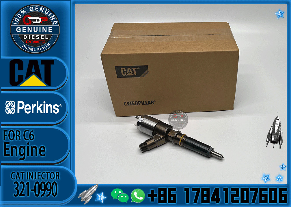 New Diesel Fuel Injectors nozzles 321-0990 2645A743 10R-7668 2645A705 2645A709 injector for Caterpillar C6.6 Perkins 110