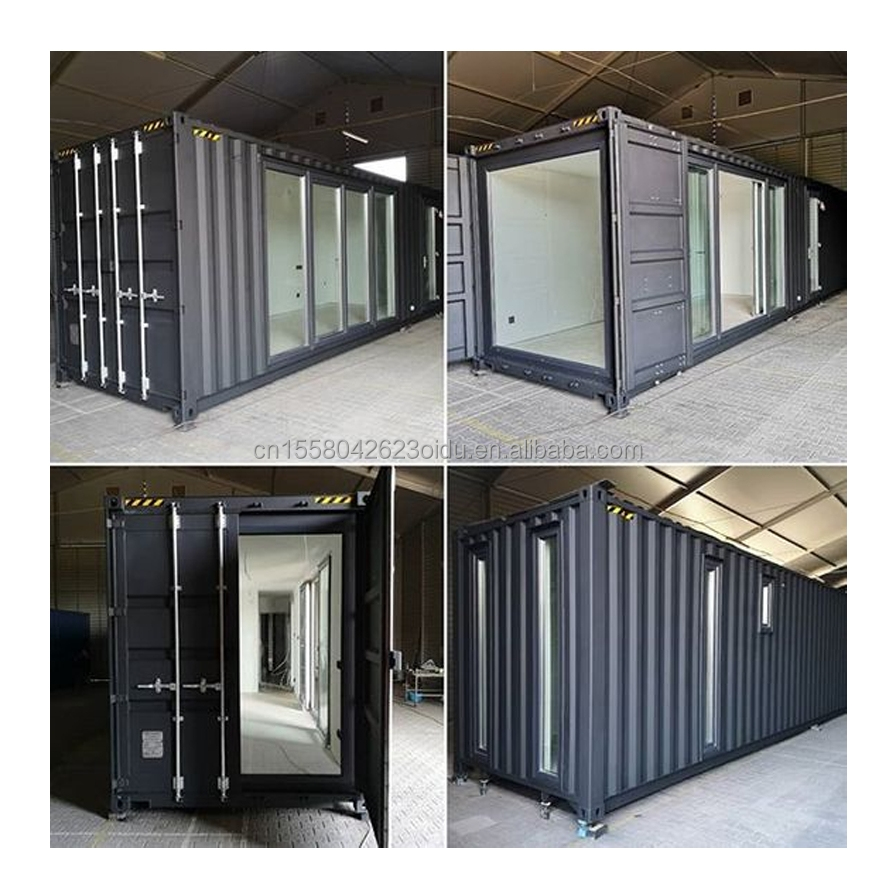 Newly Popular 40ft Modified Shipping Container with 2 Bedrooms and Aluminum Alloy Windows