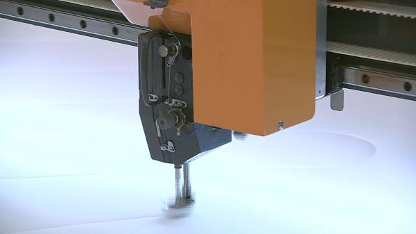 Witfh Frame Single Needle Quilting Machine , Single Head Automatic Quilting