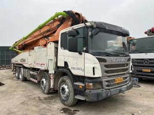 Quality Zoomlion 56m Contractor Used Concrete Pump Second Hand Equipment for Smooth Operation wholesale