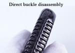Glossy Black Twill Nissan Carbon Fiber Car Key Case