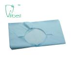 Waterproof Dental Protective Wear , Disposable Dental Bibs With Hole
