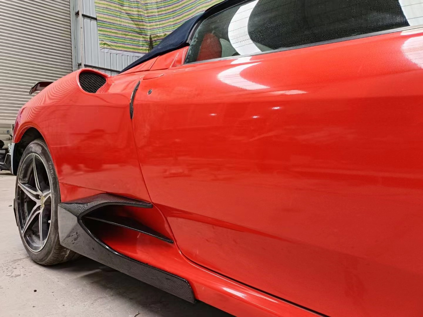 VORS Widebody F430 Body Kit 2005 - 2009 Ferrari F430 Spoiler Hood