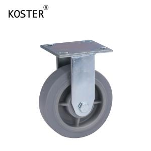 Quality 4inch 5inch 6inch 6inch TPR Caster Wheels for Industry Heavy Duty Shopping Trolley wholesale