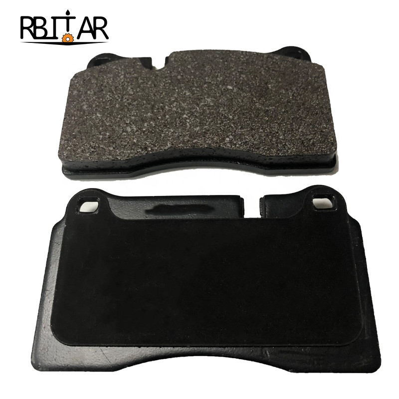 Ceramic Metal Auto Brake Pad Set 8J0698151K For Audi VW Touareg
