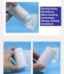 HDPE White Medicine Bottles 40ml 50ml Round Pill Bottle White
