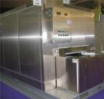 SUS304 Mesh Belt Iqf Tunnel Impingement Tunnel Freezer 40KW 1200MM