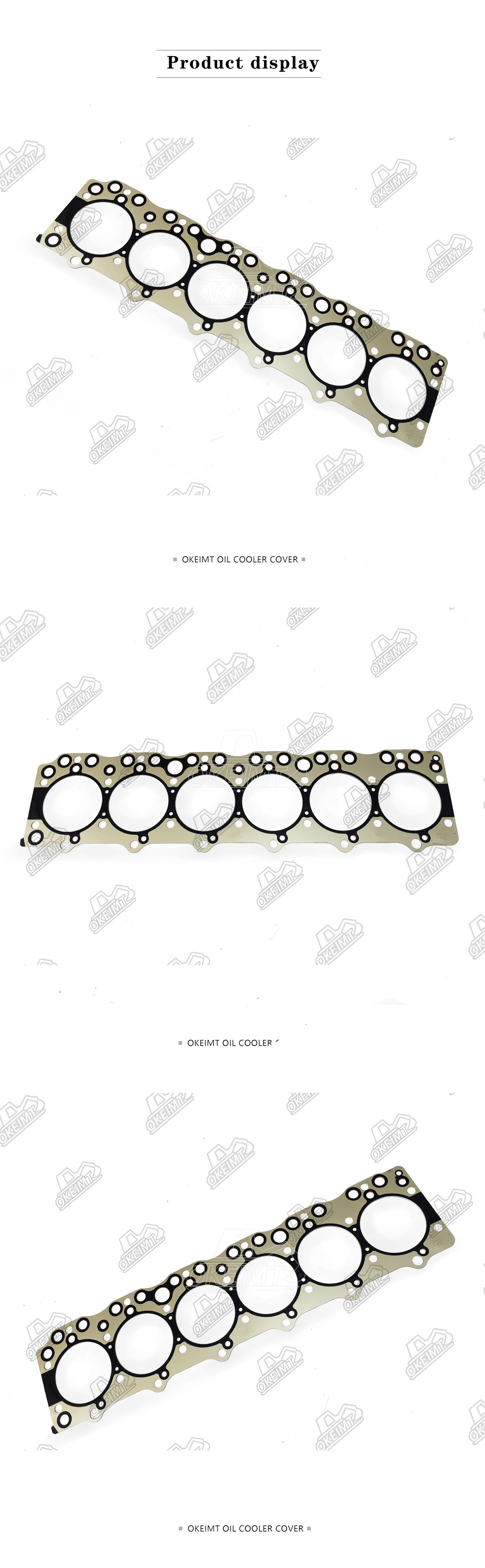 Iron Cylinder Head Gasket 1-11141-195-0 For Isuzu Engine 6BD1