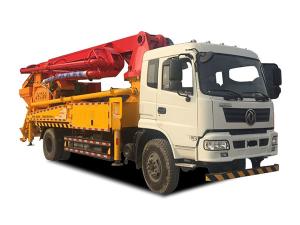 Quality Concrete Pumping &amp; mixing truck 30m max placing reach pump truck with mixer machine wholesale