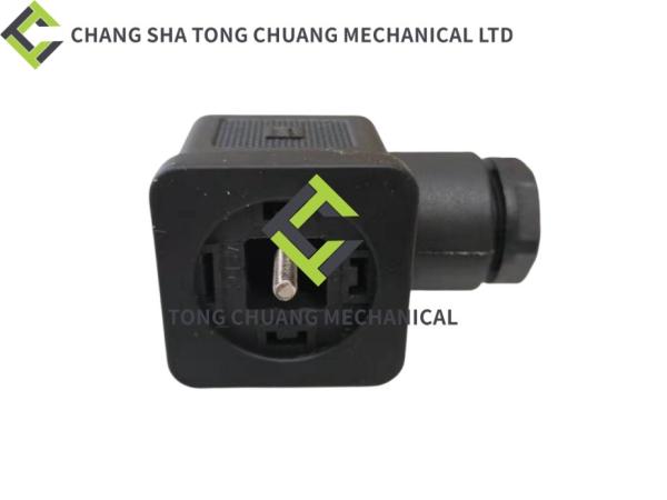 Zoomlion And Sany Concrete Pump Parts Multi Way Valve Solenoid Plug For Have