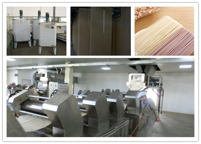 Dry Noodle Making Machine For Stick Noodle , Electric Automatic Pasta Maker Machine