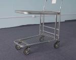Strong Frame Logistics Trolley Plateform Type Galvanized Finishing
