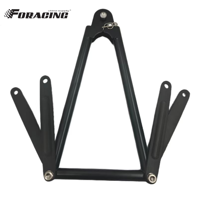 Customized OE NO. 13-3/8" Chromoly Jacobs Ladder Kit 1 Hole Black with Ladder Strap and Pin Universal Fitment