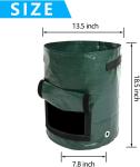 10 Gallon Potato Grow Bags, Planter Pouch Bags for Vegetables, Fruits and