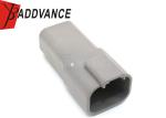 DT Series DT04-4P Deutsch Automotive Connectors 4 Pin Male Gray Color For