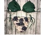 Sexy Leopard Bikinis 2018 Micro Bikini Push Up Thong Bikini High Cut swimsuit