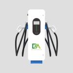 480KW/600KW Integrated Double Gun Super Fast Electric Vehicle Charging Pile /