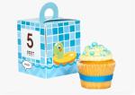 OEM Economical Cardboard Cupcake Boxes Food Grade Takeout Bread Cake Cookie