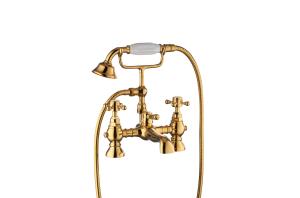 Quality Classical Double Handle Bath Shower Mixer With 3 Years Warranty wholesale