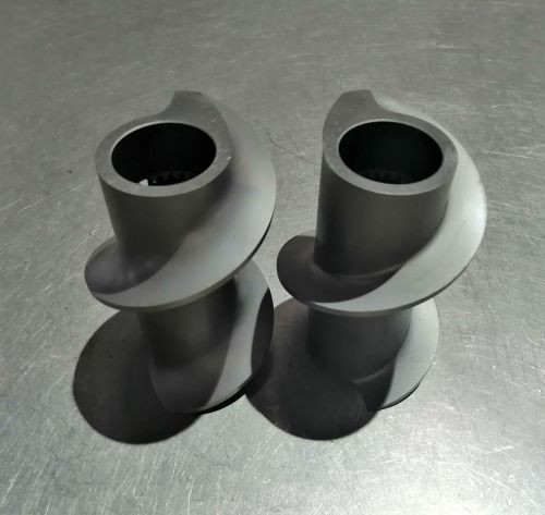 SAM10 Wear Resistance D128/128 Single Flighted Twin Screw Extruder Elements