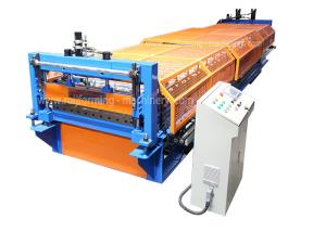 Quality H450 Beam Housing 0.9mm Roof Panel Roll Forming Machine wholesale