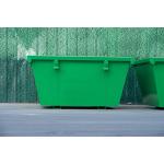 Customized Heavy Duty Outdoor Waste Bin Recycling Mobile Metal Skip
