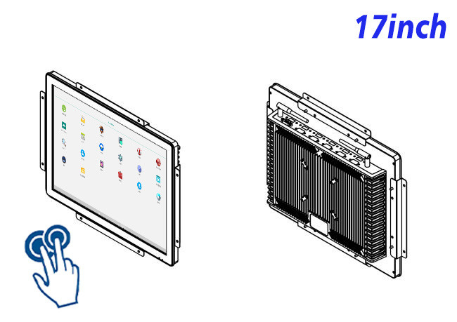 17-Inch Android Touch Screen for Factory Automation and Security Systems