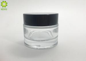 Quality 1oz Face Eye Cream Thick Bottom 30ml Glass Jar Custom Printing Logo wholesale