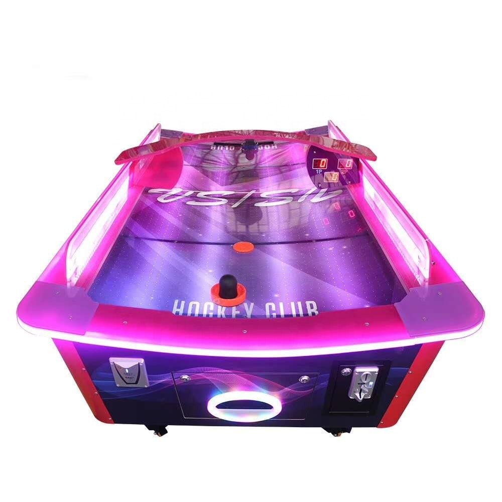 Metal Acrylic Coin Operated Air Hockey Arcade Machine