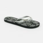 36EU Ladies Beach Flip Flops , PE Sole Flat Thong Sandal