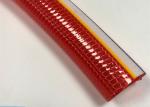 Anti Torsion Garden PVC Hose Pipe Tube With Polyester Fiber Braided Reinforced