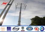 132kv Monopole Tower Steel Power Pole For Electricity Distribution Line Project