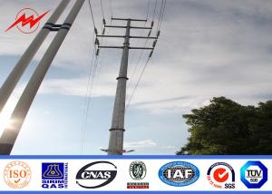 Quality 34m 320 kv NGCP Hot Dip Galvanizing Steel Electrical Utility Poles For Bidder wholesale