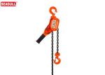 Durable Powder Coat Finish Chain Lever Hoist Manual Lever Block Capacity 750kg