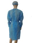 Multiple Color Medical Isolation Gown Nonwoven PP Knitted Cuff