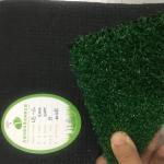 Beautiful Looking Artificial Grass And Rock Landscaping 2200D 8mm Pile Height
