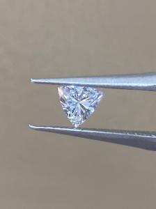 Quality IGI Certified CVD Triangle Cut Lab Grown White Diamonds 1.58ct-2.89ct D VS1 Jewelry wholesale