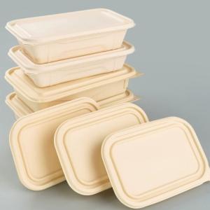 Quality Lunch Eco Friendly Disposable Bowls Microwave Takeaway For Restaurant wholesale